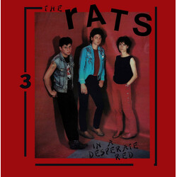 The Rats (5) In A Desperate Red Vinyl LP USED