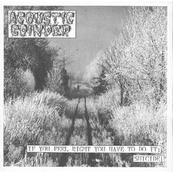 Acoustic Grinder / Turmoil (3) If You Feel Right You Have To Do It: Suicide / Greatest Shits USED VINYL 7INCH 33 S RPM