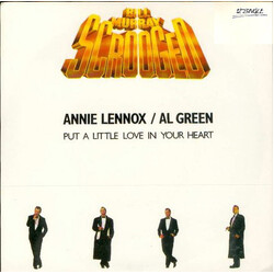 Annie Lennox / Al Green Put A Little Love In Your Heart USED VINYL 12INCH LIMITED EDITION 45 RPM SINGLE