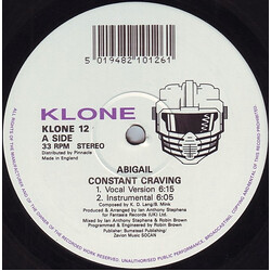 Abigail Constant Craving USED VINYL 12INCH 33 S RPM STEREO