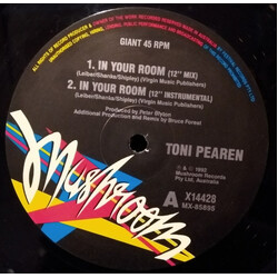 Toni Pearen In Your Room USED VINYL 12INCH