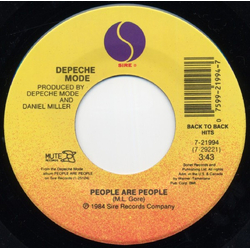 Depeche Mode A Question Of Lust / People Are People Vinyl 7" USED