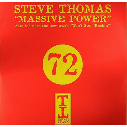 Steve Thomas Massive Power / Won't Stop Rockin' VINYL 12" USED