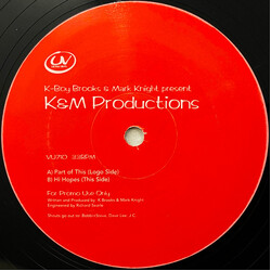 Kevin Brooks / Mark Knight / K & M Part Of This / Hi Hopes USED VINYL 12INCH 33 S RPM PROMO