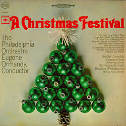 The Philadelphia Orchestra / Eugene Ormandy / The Temple University Choirs / Robert Page / St. Francis De Sales Boychoir A Christmas Festival Vinyl LP