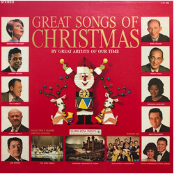 Various The Great Songs Of Christmas (By Great Artists Of Our Time) Vinyl LP USED