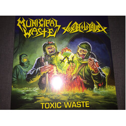 Municipal Waste / Toxic Holocaust Toxic Waste USED VINYL 12INCH 45 RPM