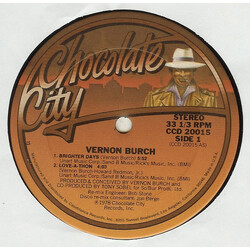 Vernon Burch Brighter Days / Love-A-Thon VINYL 12" USED
