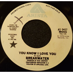 Breakwater You Know I Love You USED VINYL 7INCH 45 RPM SINGLE PROMO STYRENE STEREO MONO