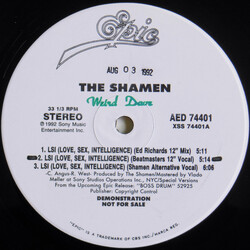 The Shamen LSI (Love, Sex, Intelligence) VINYL 12" USED