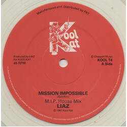 Liaz Mission Impossible USED VINYL 12INCH 45 RPM