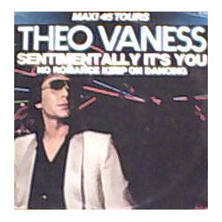 Theo Vaness Sentimentally It's You USED VINYL 12INCH MAXI-SINGLE 45 RPM