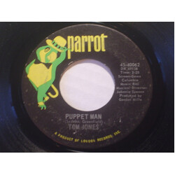 Tom Jones Puppet Man / Every Mile USED VINYL 7INCH SINGLE 45 RPM