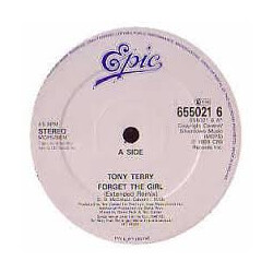 Tony Terry Forget The Girl USED VINYL 12INCH 45 RPM STEREO