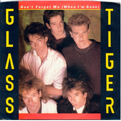 Glass Tiger Don't Forget Me (When I'm Gone) USED VINYL 7INCH 45 RPM SINGLE STEREO