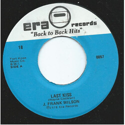 J. Frank Wilson / Austin Roberts Last Kiss / Somethings; Wrong With Me USED VINYL 7INCH REISSUE