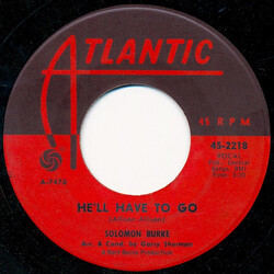 Solomon Burke He'll Have To Go / Rockin' Soul USED VINYL 7INCH 45 RPM