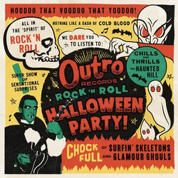 Various Outro Records Rock 'N Roll Halloween Party! Vinyl LP USED