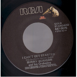 Bunny Berigan & His Orchestra I Can't Get Started / Frankie And Johnnie USED VINYL 7INCH 45 RPM REISSUE