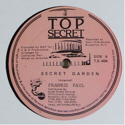 Frankie Paul Secret Garden USED VINYL 12INCH 45 RPM
