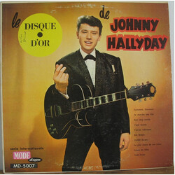 Johnny Hallyday Le Disque D'Or Vinyl LP USED