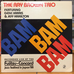 Ray Brown Trio / Gene Harris / Jeff Hamilton Bam Bam Bam Vinyl LP USED