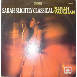 Sarah Vaughan Sarah Slightly Classical Vinyl LP USED