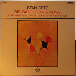 Stan Getz Big Band Bossa Nova Vinyl LP USED
