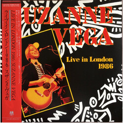 Suzanne Vega Live In London 1986 USED VINYL 12INCH 33 S RPM MINI-ALBUM STEREO