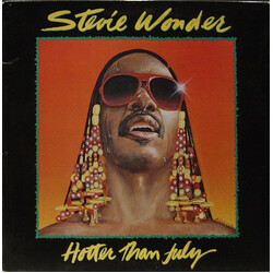 Stevie Wonder Hotter Than July Vinyl LP USED