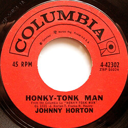 Johnny Horton Honky-Tonk Man USED VINYL 7INCH SINGLE 45 RPM