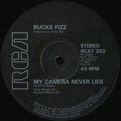 Bucks Fizz My Camera Never Lies USED VINYL 12INCH 45 RPM SINGLE