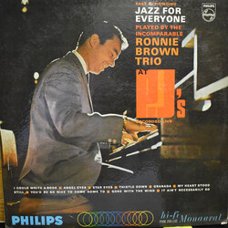 Ronnie Brown Trio Easy & Swinging Jazz For Everyone Vinyl LP USED