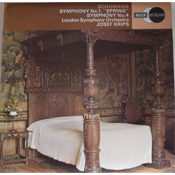 Robert Schumann / The London Symphony Orchestra / Josef Krips Symphony No.1, "Spring" / Symphony No.4 Vinyl LP USED
