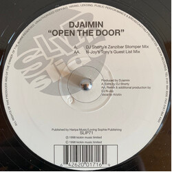 Djaimin Open The Door USED VINYL 12INCH 45 RPM