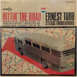 Ernest Tubb And His Texas Troubadours Hittin' The Road Vinyl LP USED