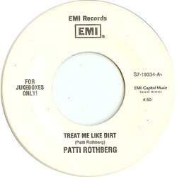 Patti Rothberg Treat Me Like Dirt USED VINYL 7INCH 45 RPM