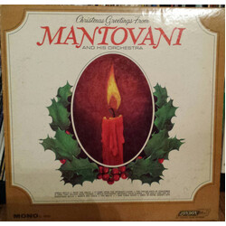 Mantovani And His Orchestra Christmas Greetings From Mantovani And His Orchestra Vinyl LP USED