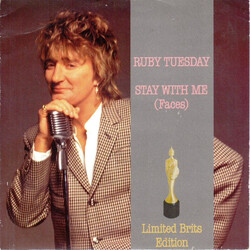 Rod Stewart Ruby Tuesday (Alternate Version) - Limited Brits Edition USED VINYL 7INCH