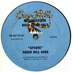 Sugarhill Gang Apache Vinyl 12" USED