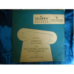 Eugene Ormandy / The Philadelphia Orchestra / César Franck Symphony In D Minor Vinyl LP USED