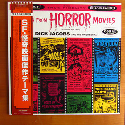 Dick Jacobs Orchestra Themes From Horror Movies Vinyl LP USED