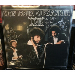 The Monty Alexander Trio Montreux Alexander Live! At The Montreux Festival Vinyl LP USED