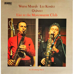 Warne Marsh Lee Konitz Quintet Live At The Montmartre Club - Jazz Exchange Vol. 2 Vinyl LP USED