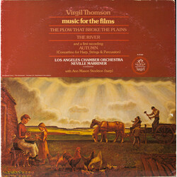 Virgil Thomson / The Los Angeles Chamber Orchestra / Sir Neville Marriner Music For The Films The Plow That Broke The Plains, The River Vinyl LP USED