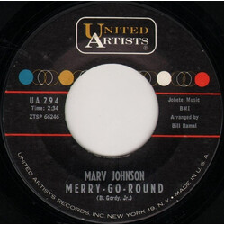 Marv Johnson Merry-Go-Round USED VINYL 7INCH 45 RPM SINGLE