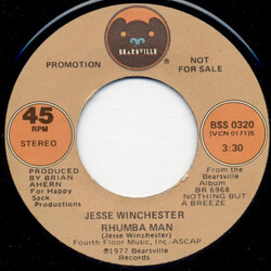 Jesse Winchester Rhumba Man USED VINYL 7INCH 45 RPM PROMO