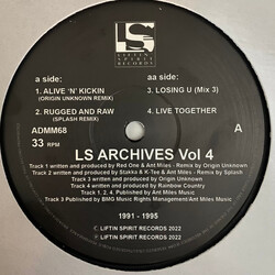 Various LS Archives Vol 4 USED VINYL 12INCH 33 S RPM EP