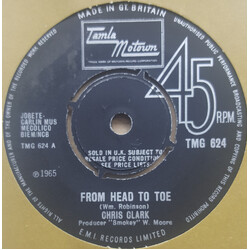 Chris Clark (2) From Head To Toe / The Beginning Of The End USED VINYL 7INCH 45 RPM SINGLE
