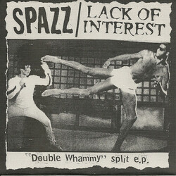 Spazz / Lack Of Interest Double Whammy USED VINYL 7INCH 33 S RPM EP